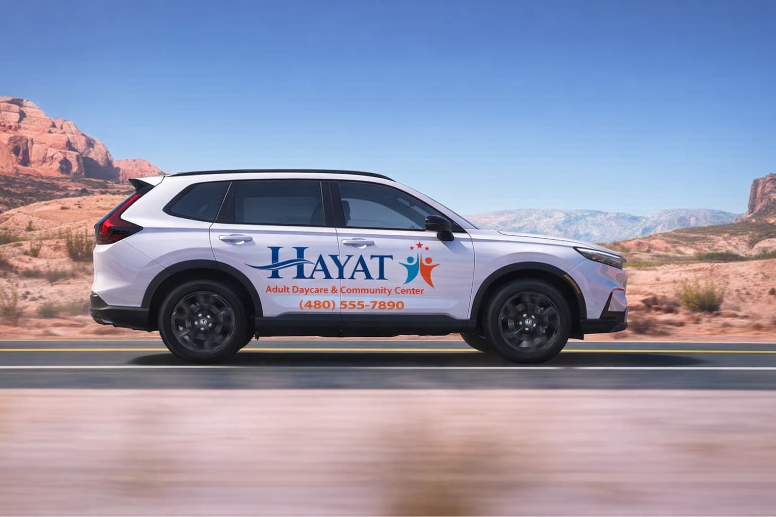 Senior non-medical transportation vehicle in Colorado Springs