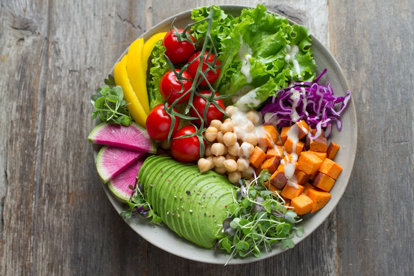 Lunch meal example: Herb Chicken Bowl